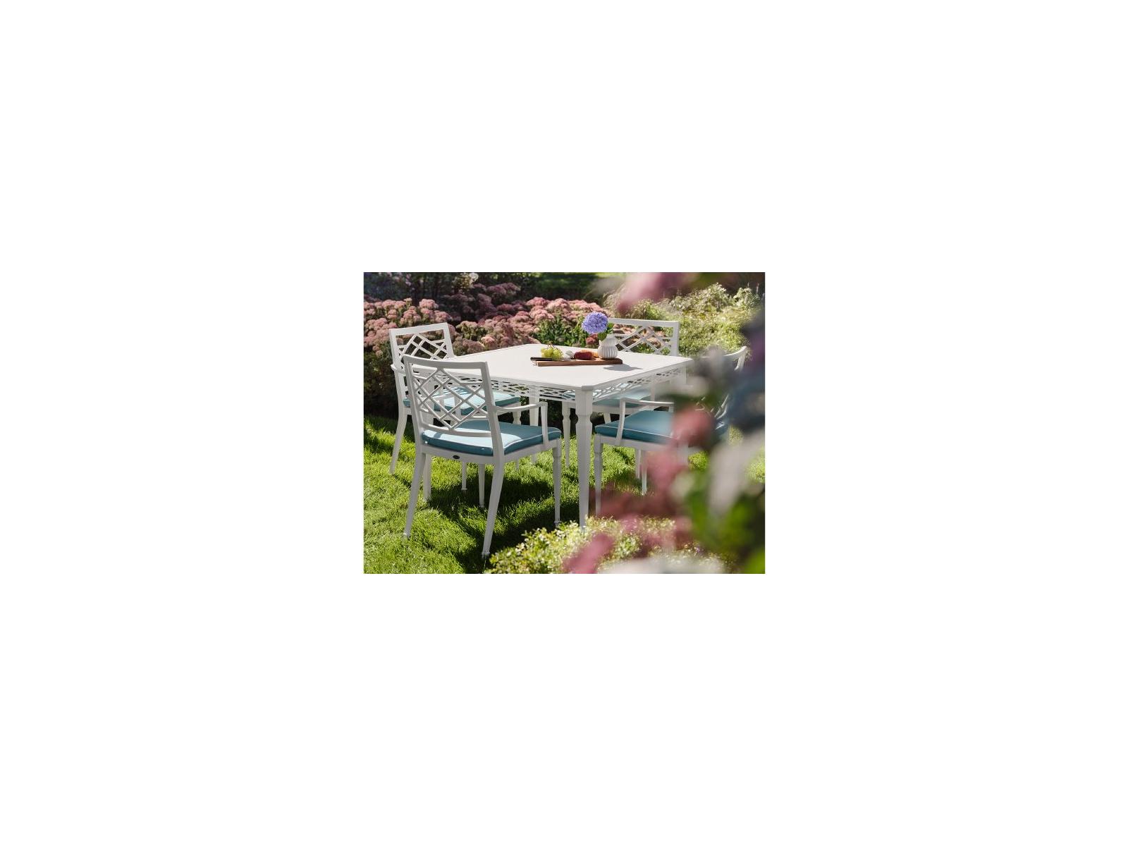 Woodard Alexa Hampton Tuoro Aluminum Outdoor Dining Set