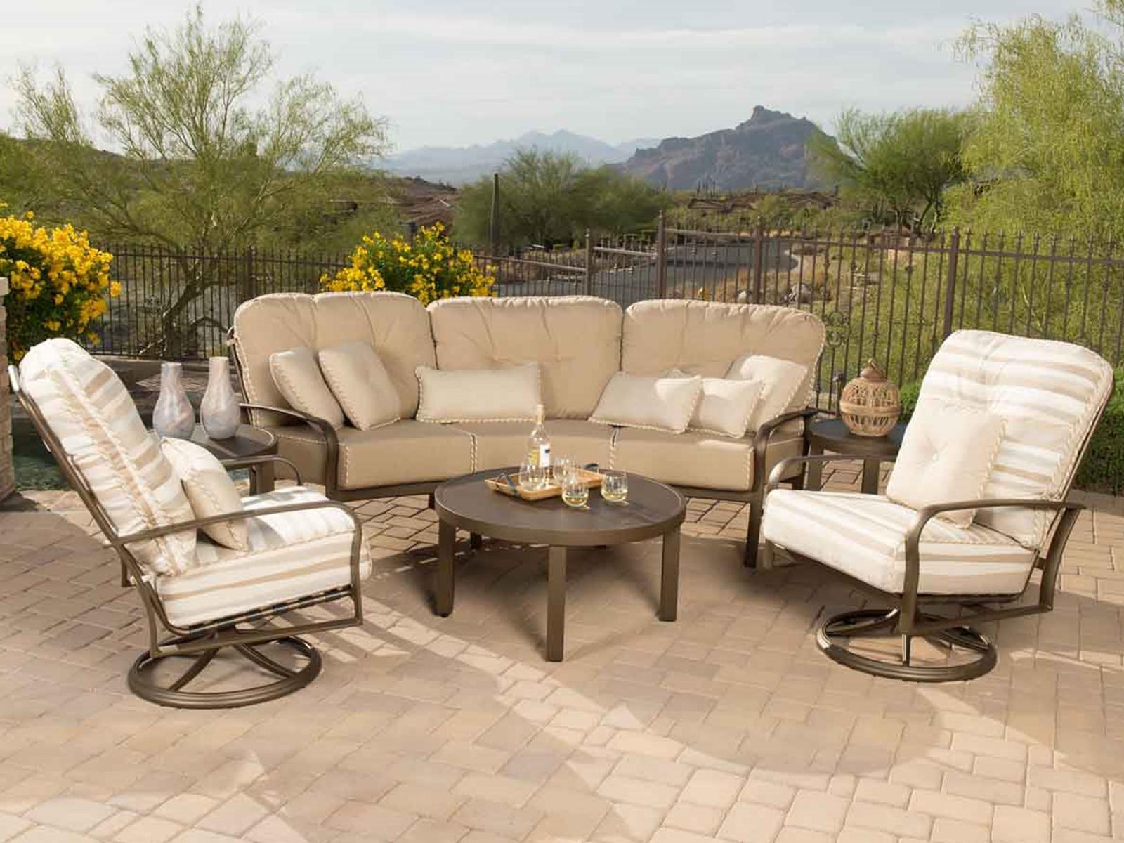 Woodard Fremont Cushion Aluminum Patio Lounge Set