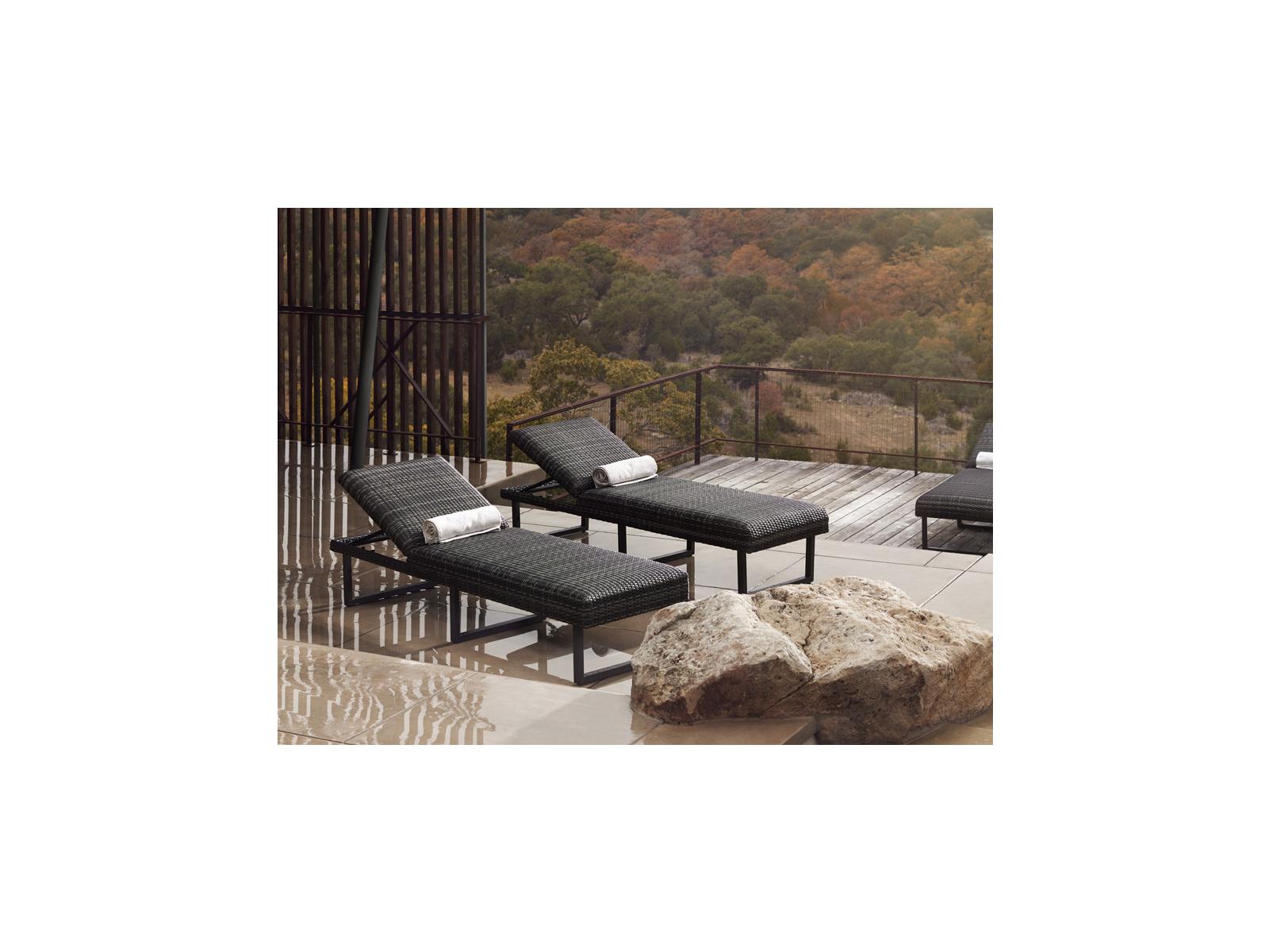 Woodard Harper Wicker Patio Lounge Set