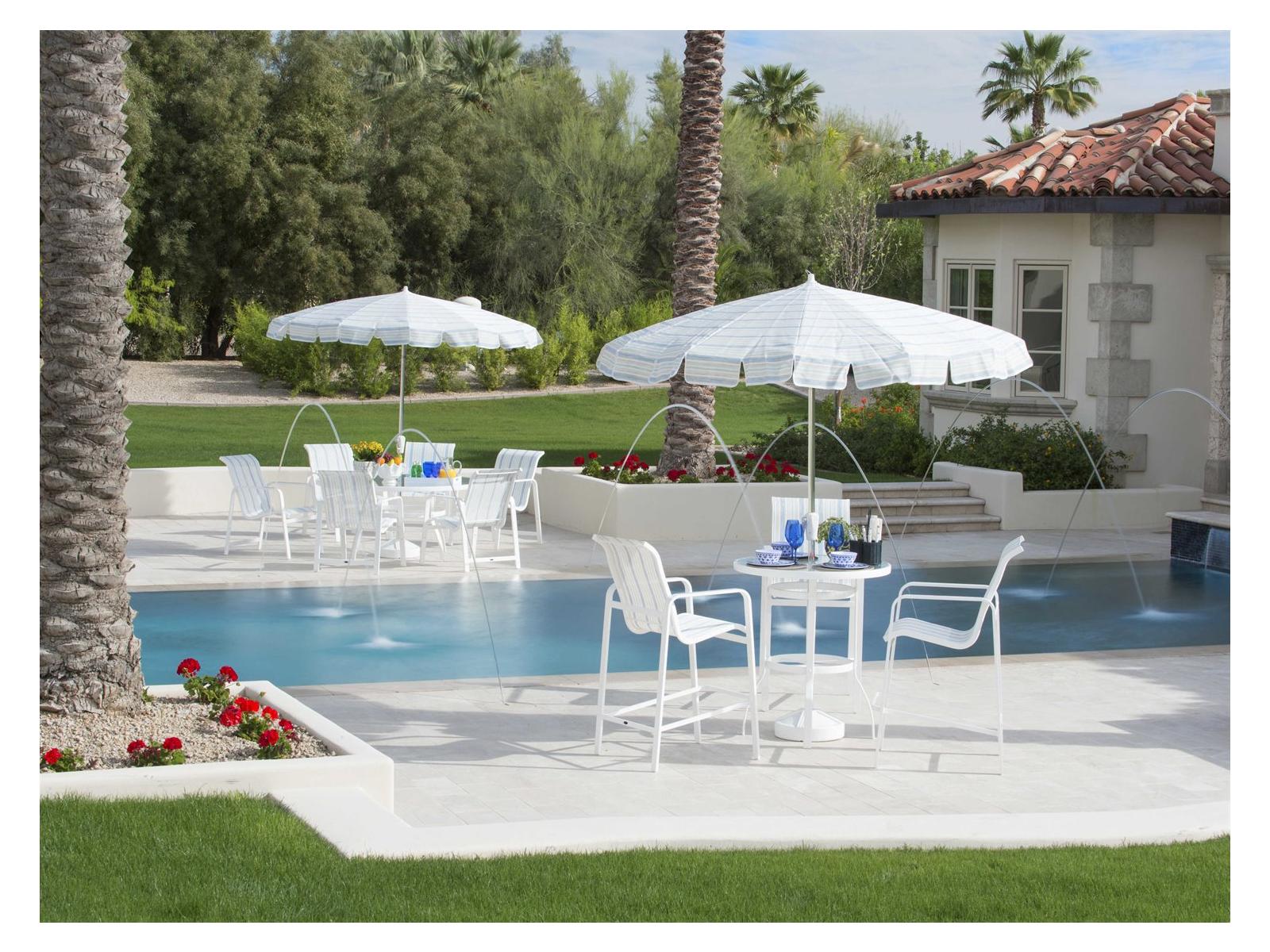 Woodard Landings Sing Aluminum Bar Set