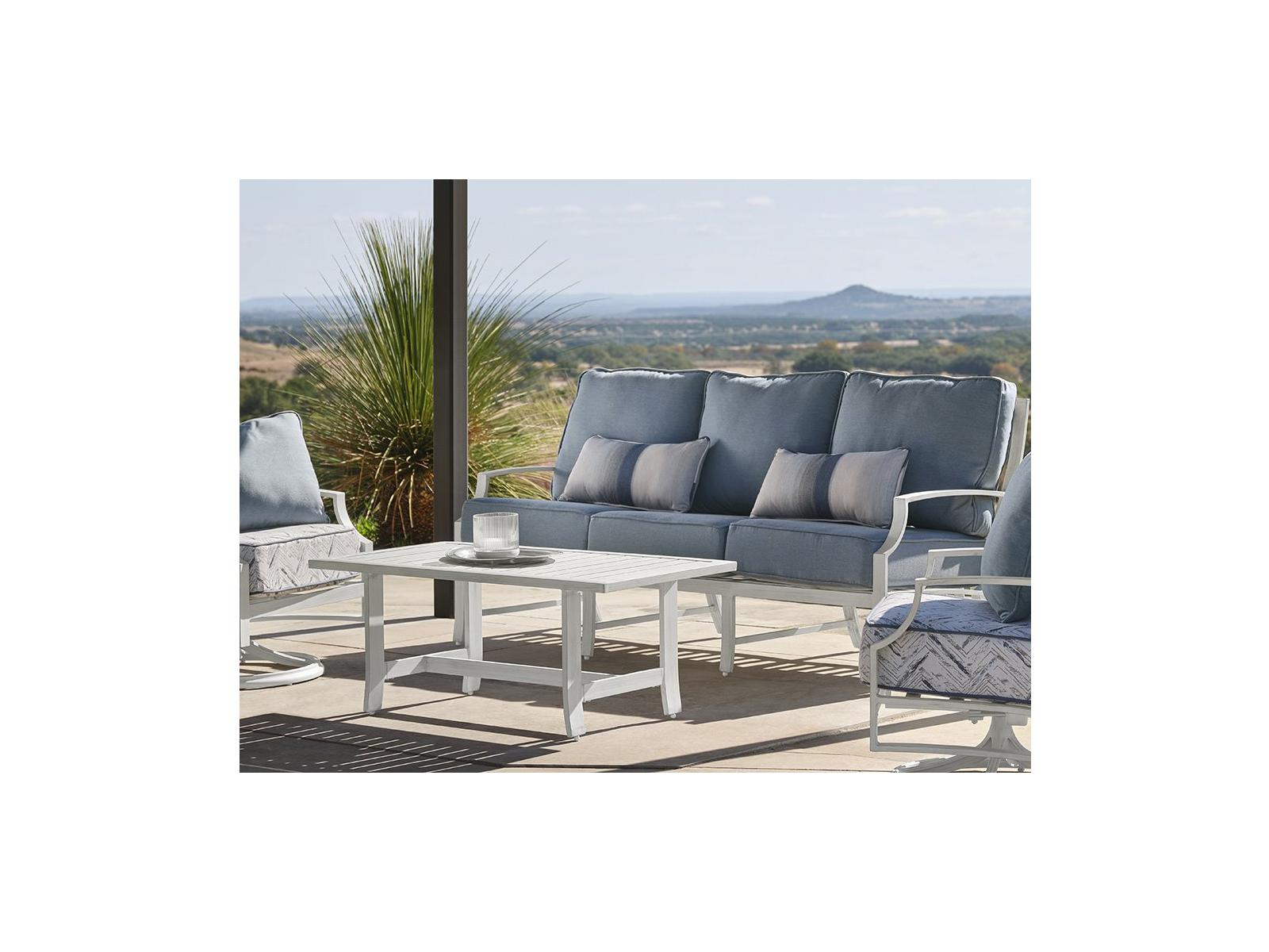 Woodard Seal Cove Aluminum Outdoor Lounge Set