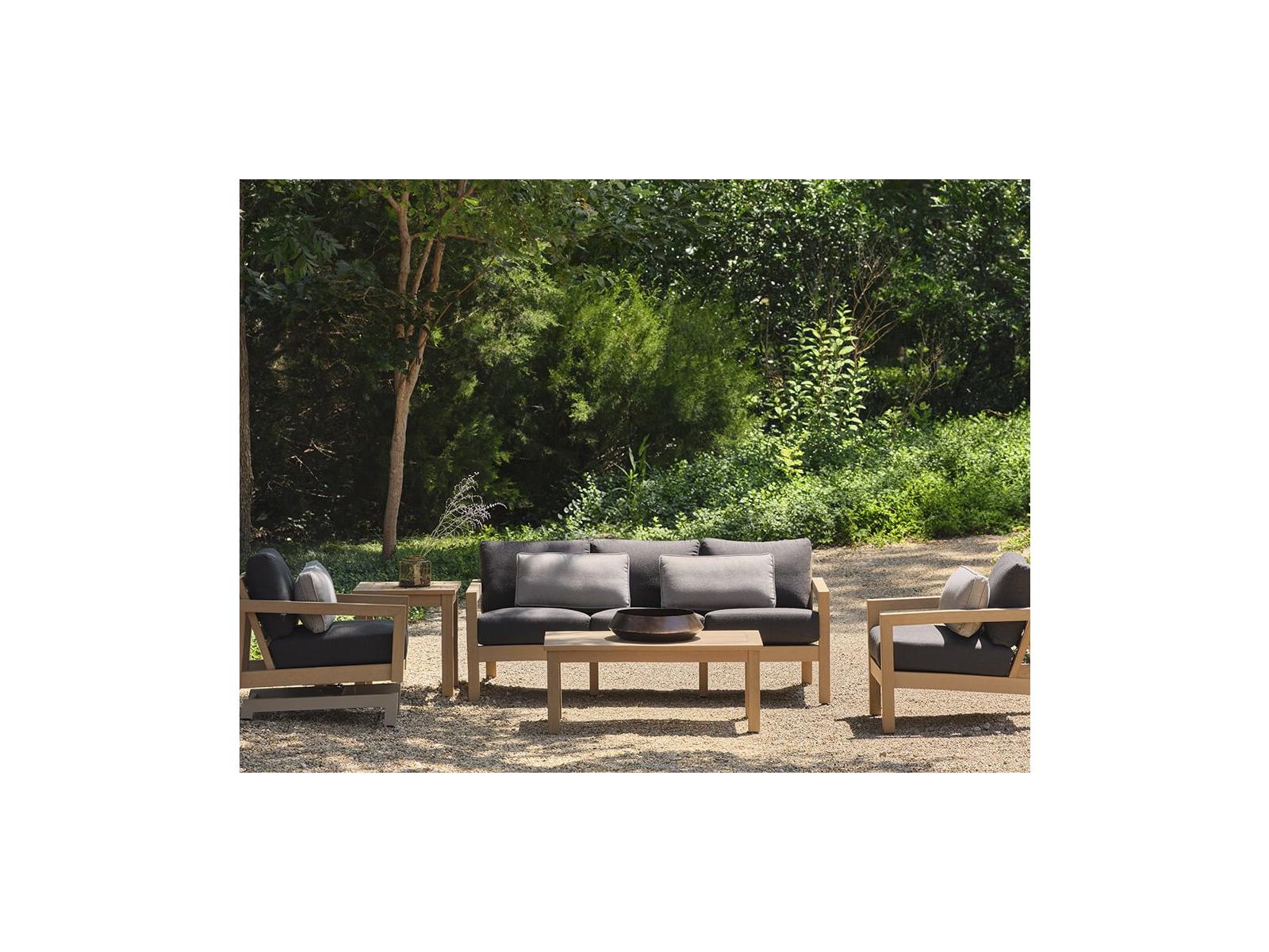 Woodard Sierra Next Teak Patio Lounge Set