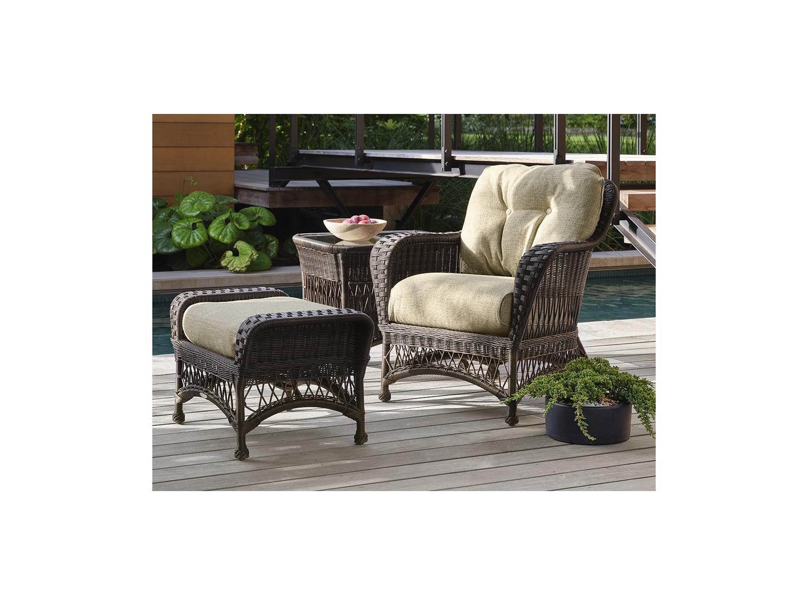 Woodard Whitecraft Sommerwind Wicker Outdoor Lounge Set
