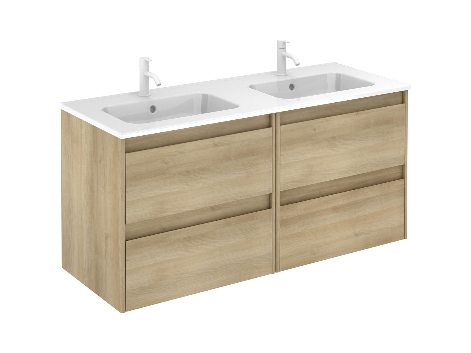 WS Bath Collections Ambra Nordic Oak Vanity