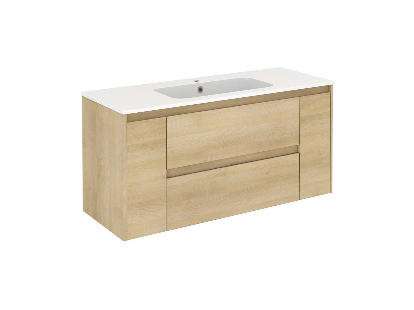 WS Bath Collections Ambra Nordic Oak Vanity