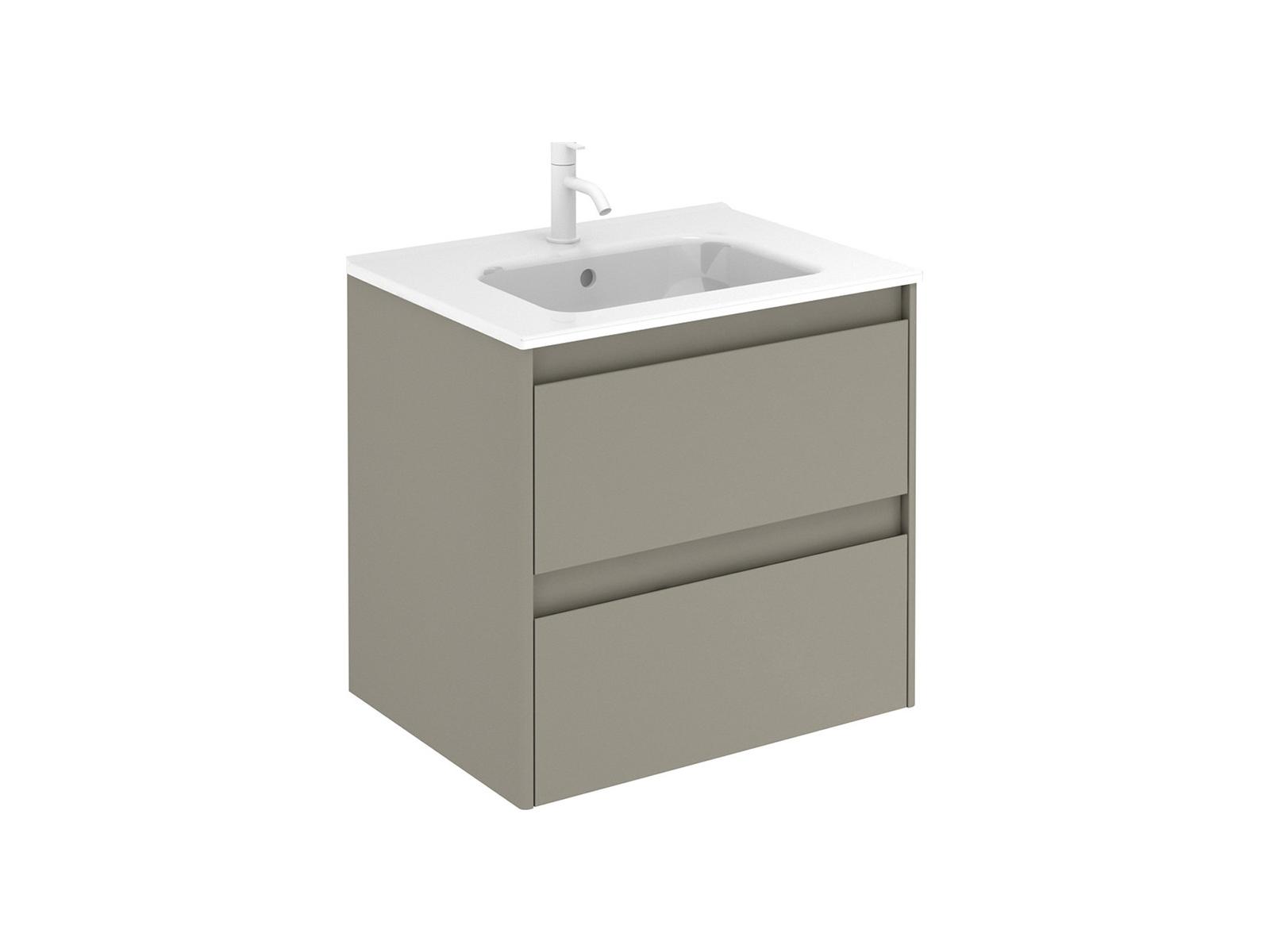 WS Bath Collections Ambra Matte Sand Vanity