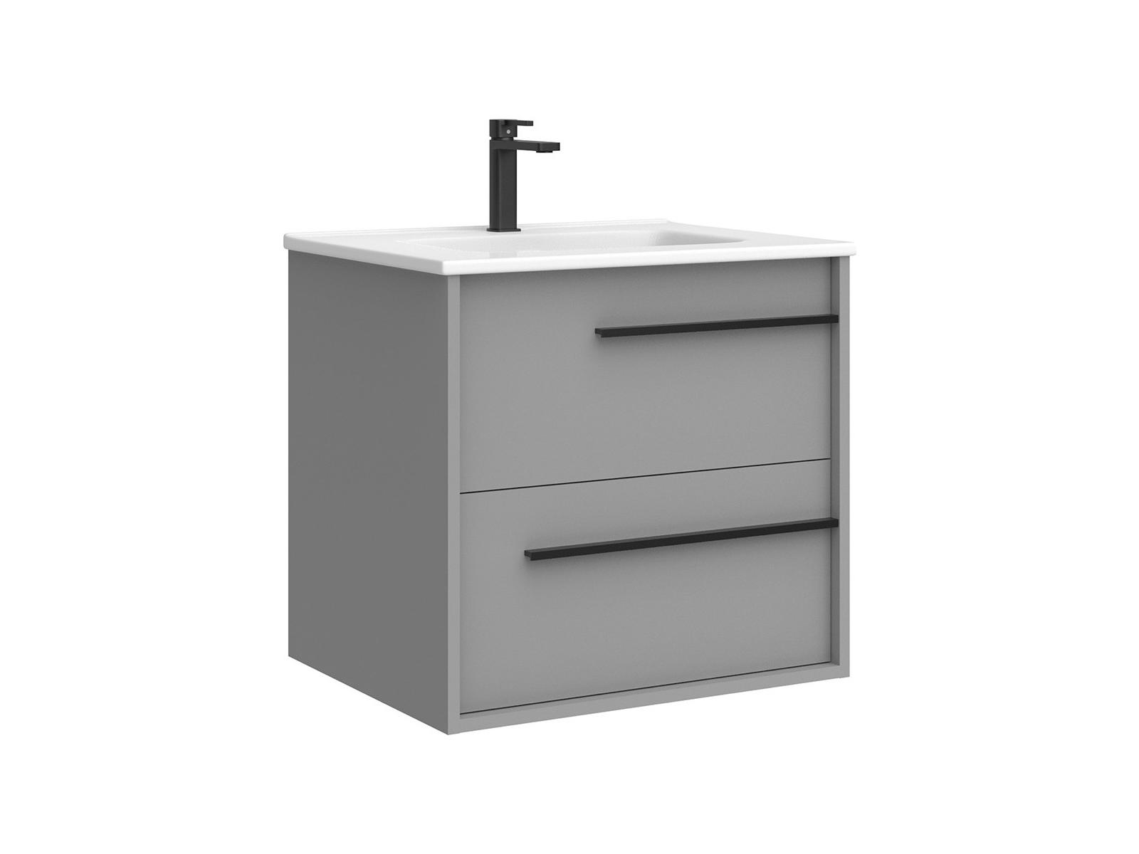 WS Bath Collections Lotus Mist Matte Vanity
