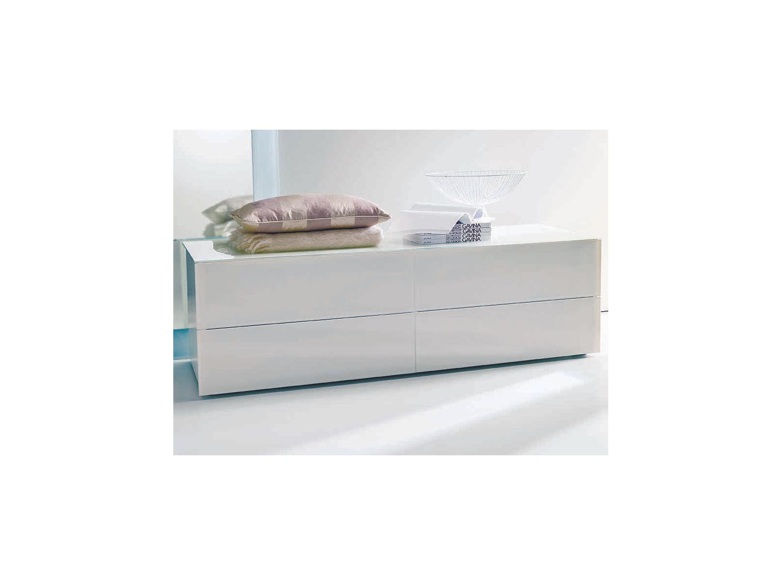 Bontempi Casa Enea 4-Drawers Double Dresser