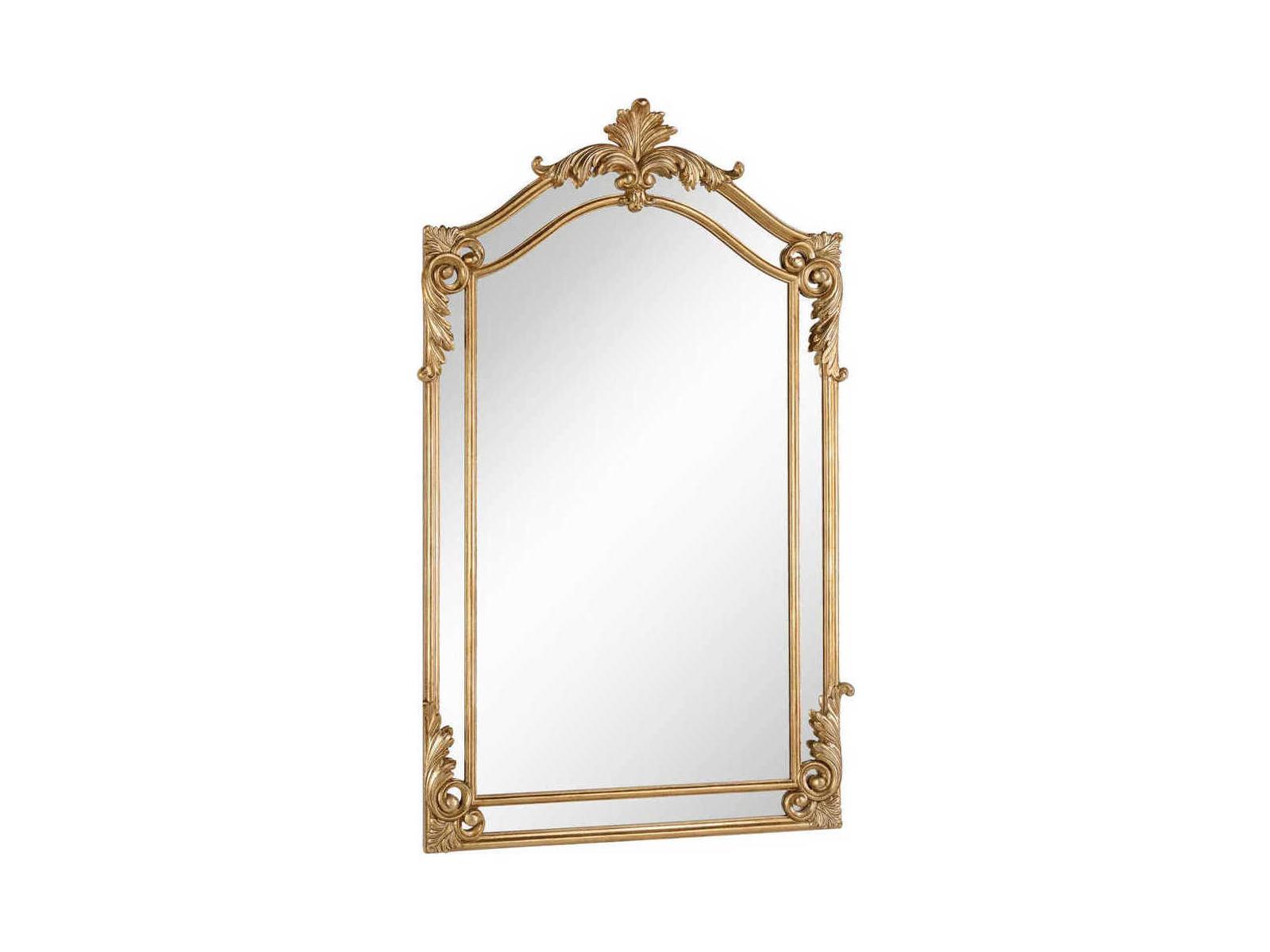Elegant Lighting Antique Gold & Clear Wall Mirror