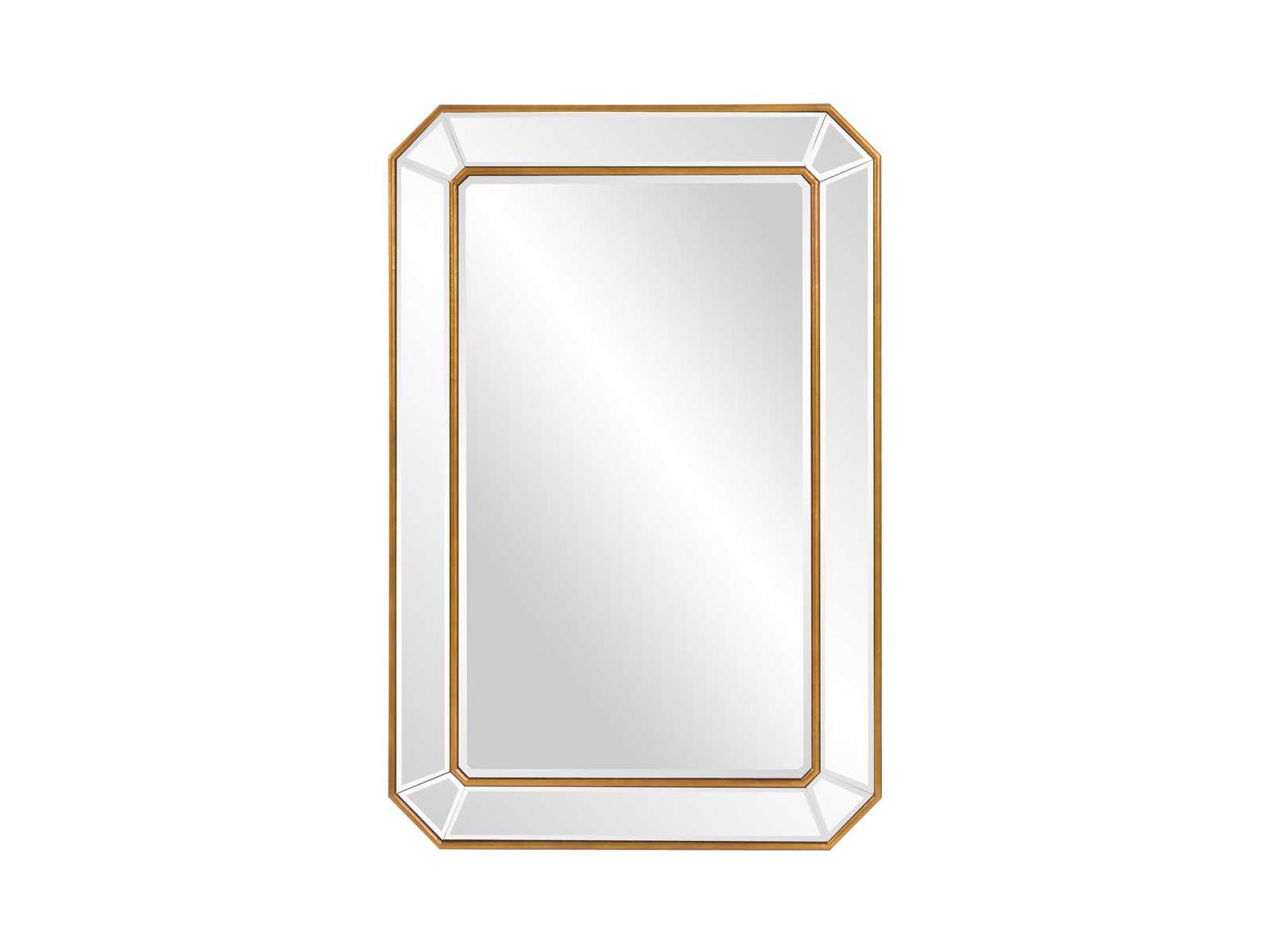 Howard Elliott Leopold Rectangle Wall Mirror