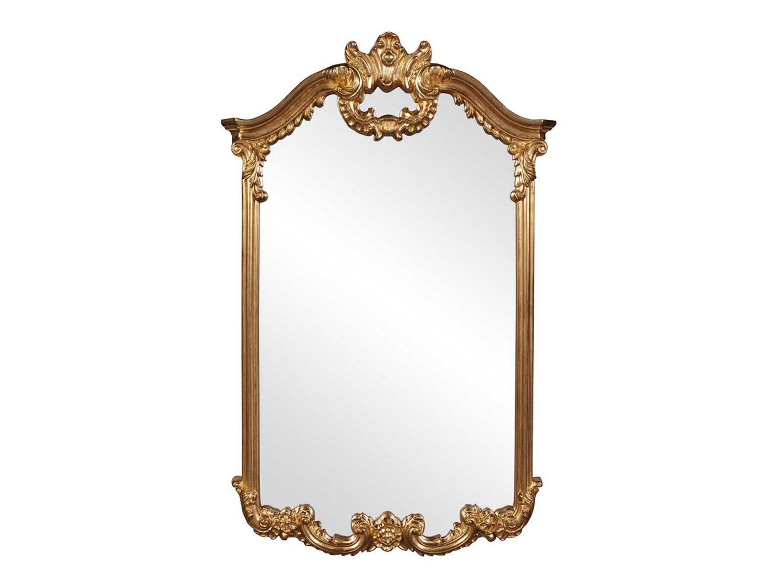 Howard Elliott Roman Gold Wall Mirror