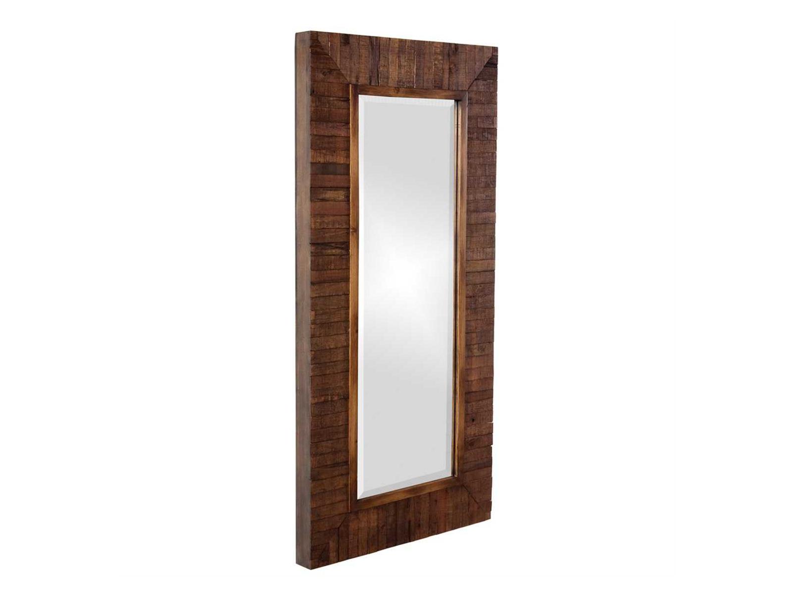 Howard Elliott Timberlane Brown Wall Mirror
