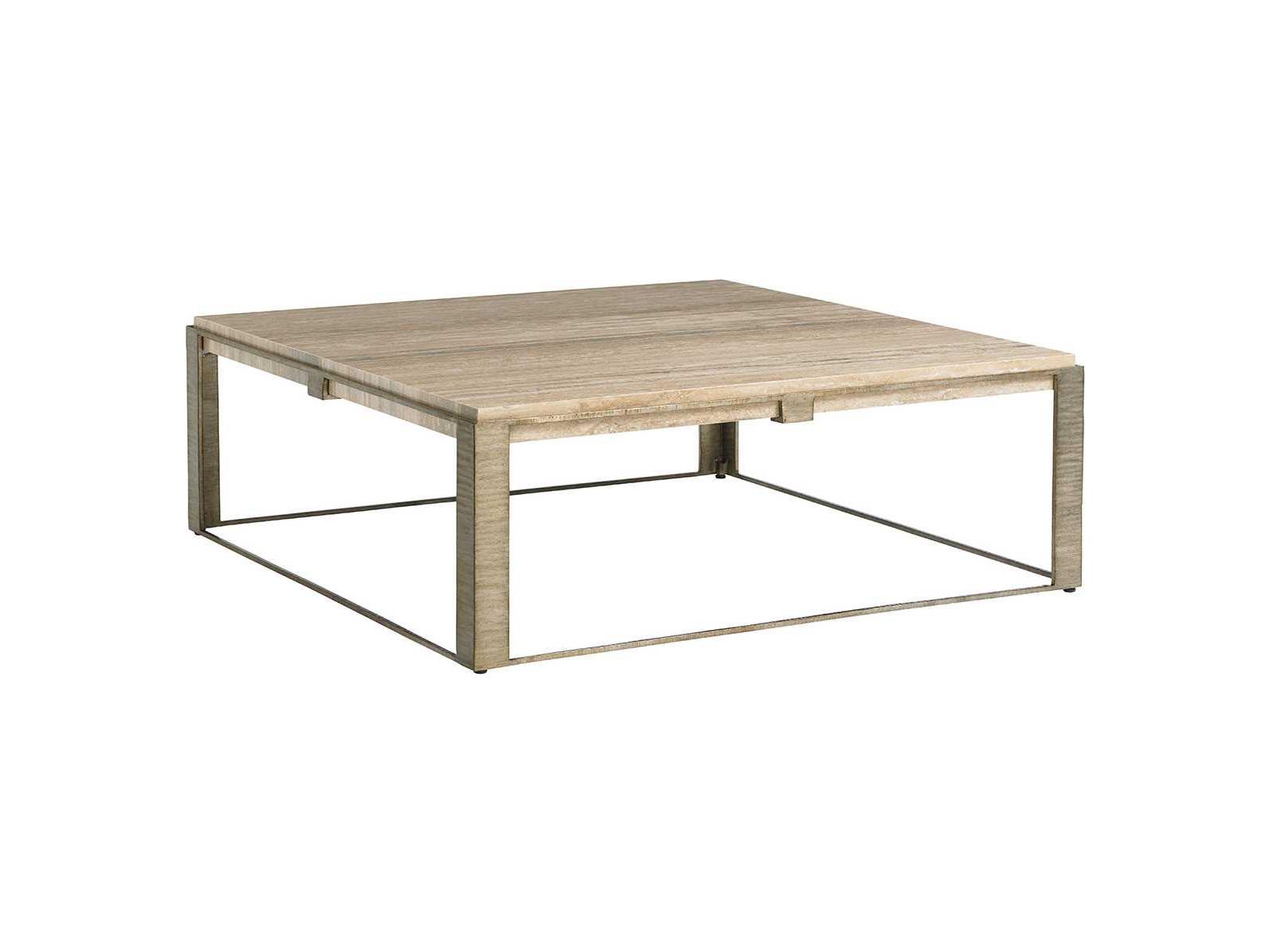 Lexington Laurel Canyon Square Stone Coffee Table