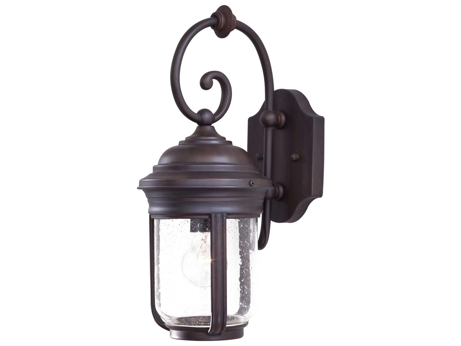 Minka Lavery Amherst Glass Outdoor Wall Light