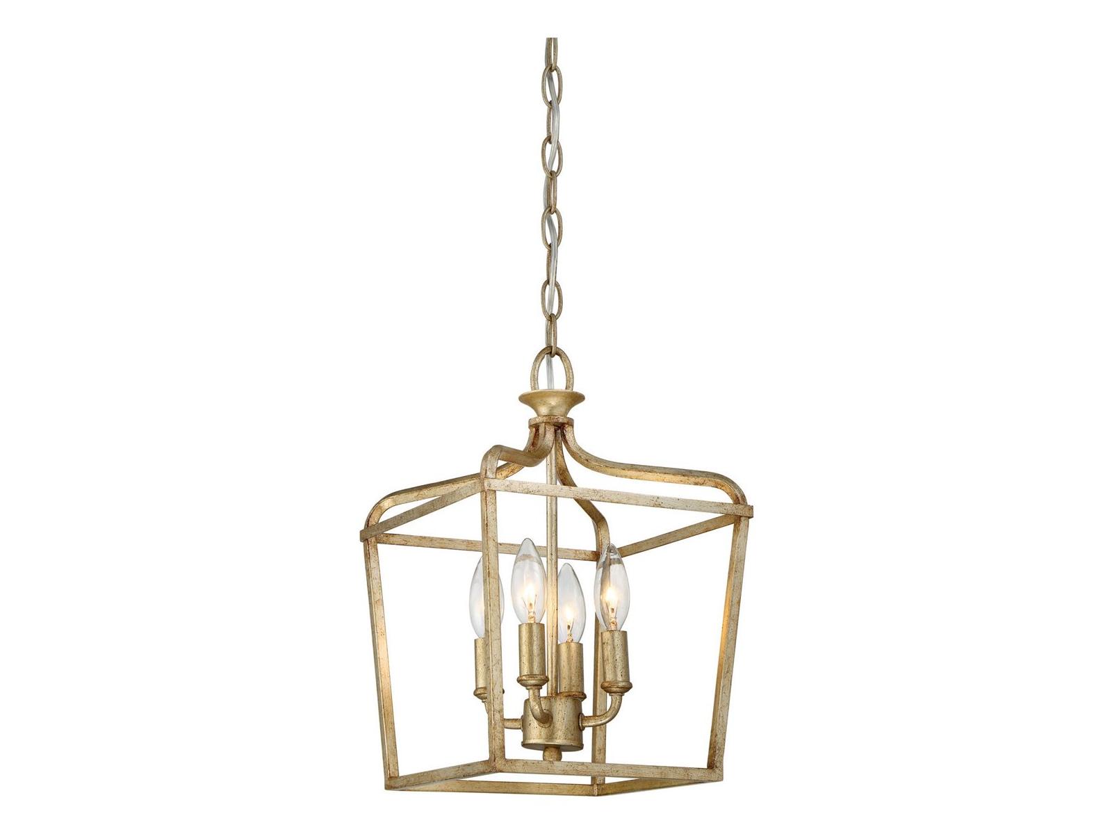 Minka Lavery Laurel Estate 4-Light Brio Gold Candelabra Chandelier