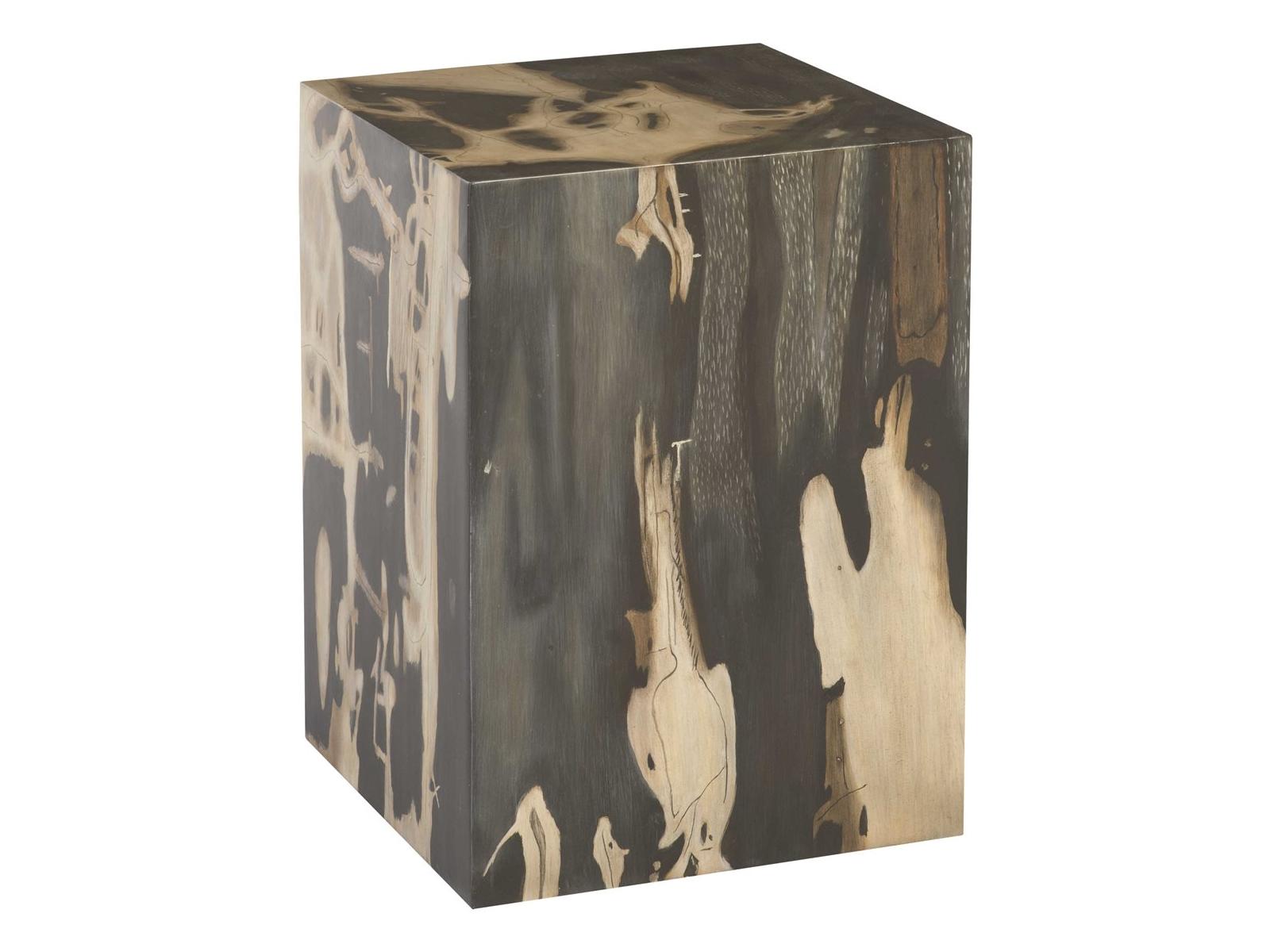 Phillips Collection Brown Grey Gray Accent Stool