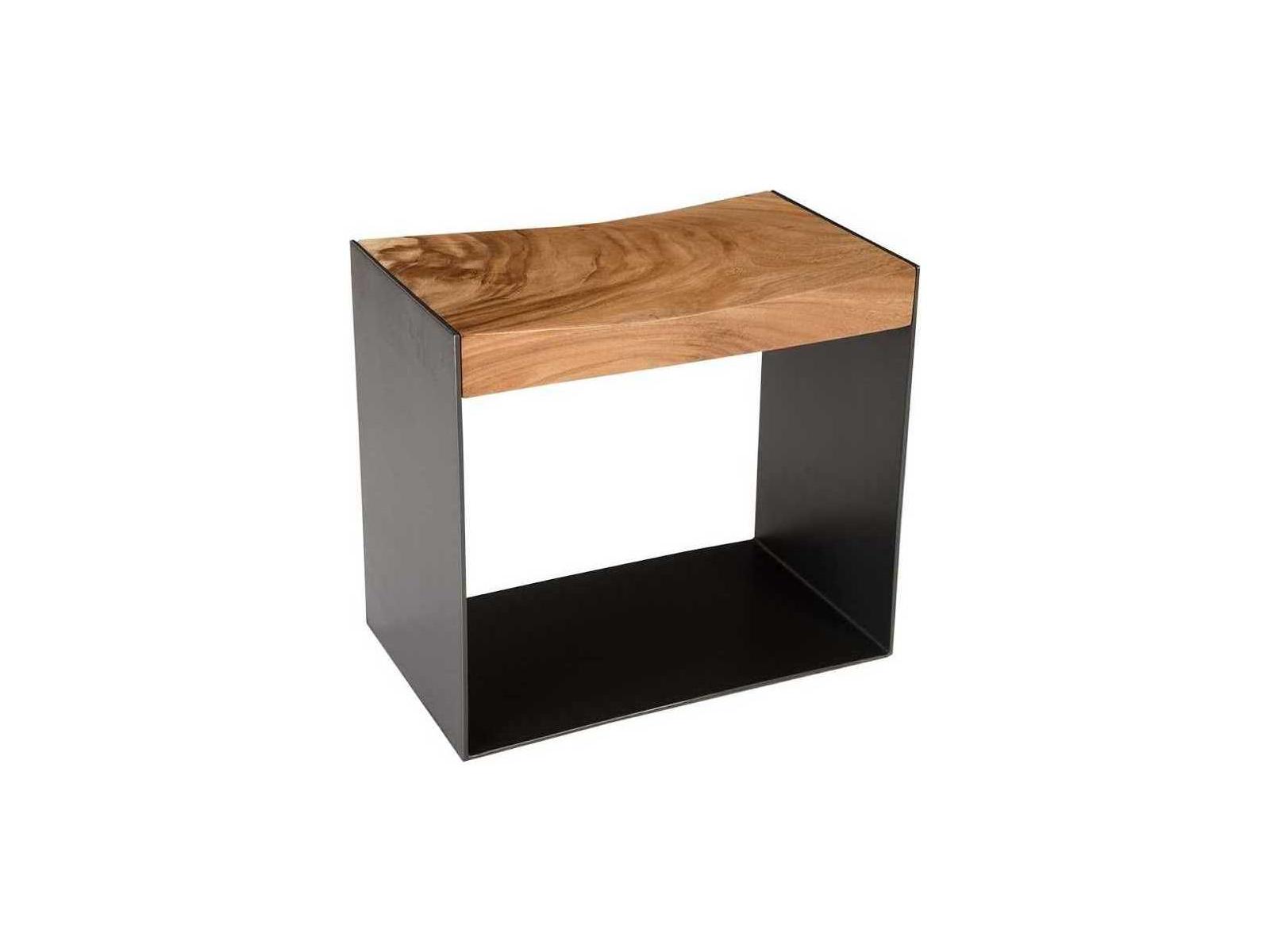 Phillips Collection Natural Brown Accent Stool