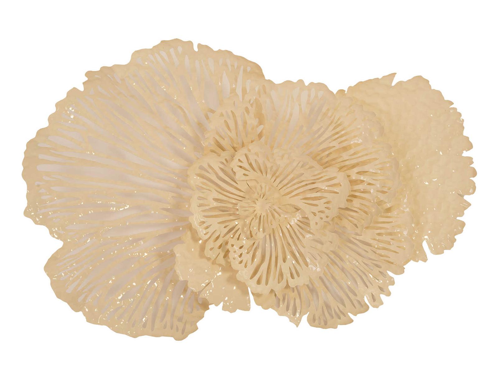 Luxecor Flower Metal Wall Art