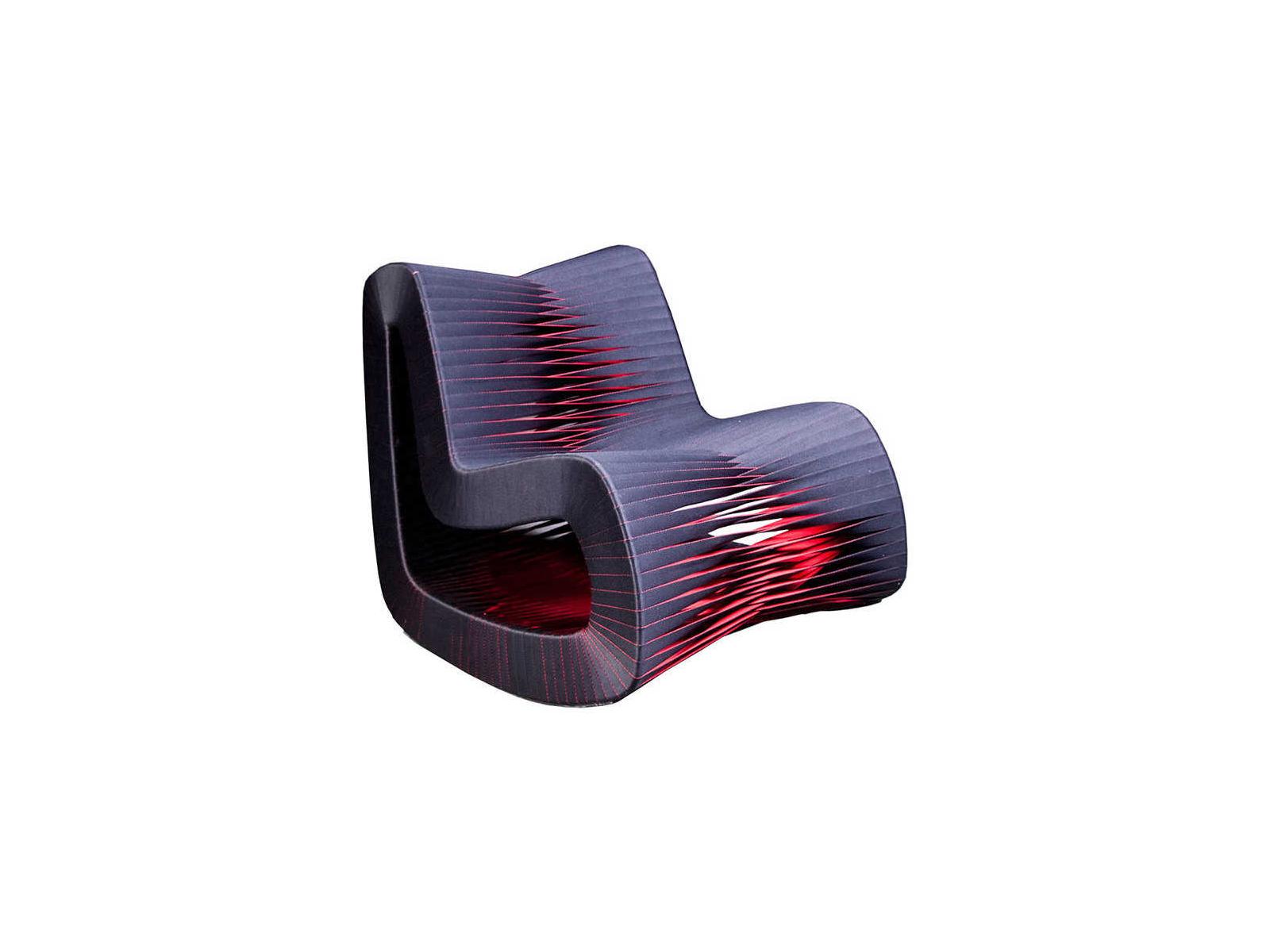 Phillips Collection Seat Belt Rocker Rocking Chair