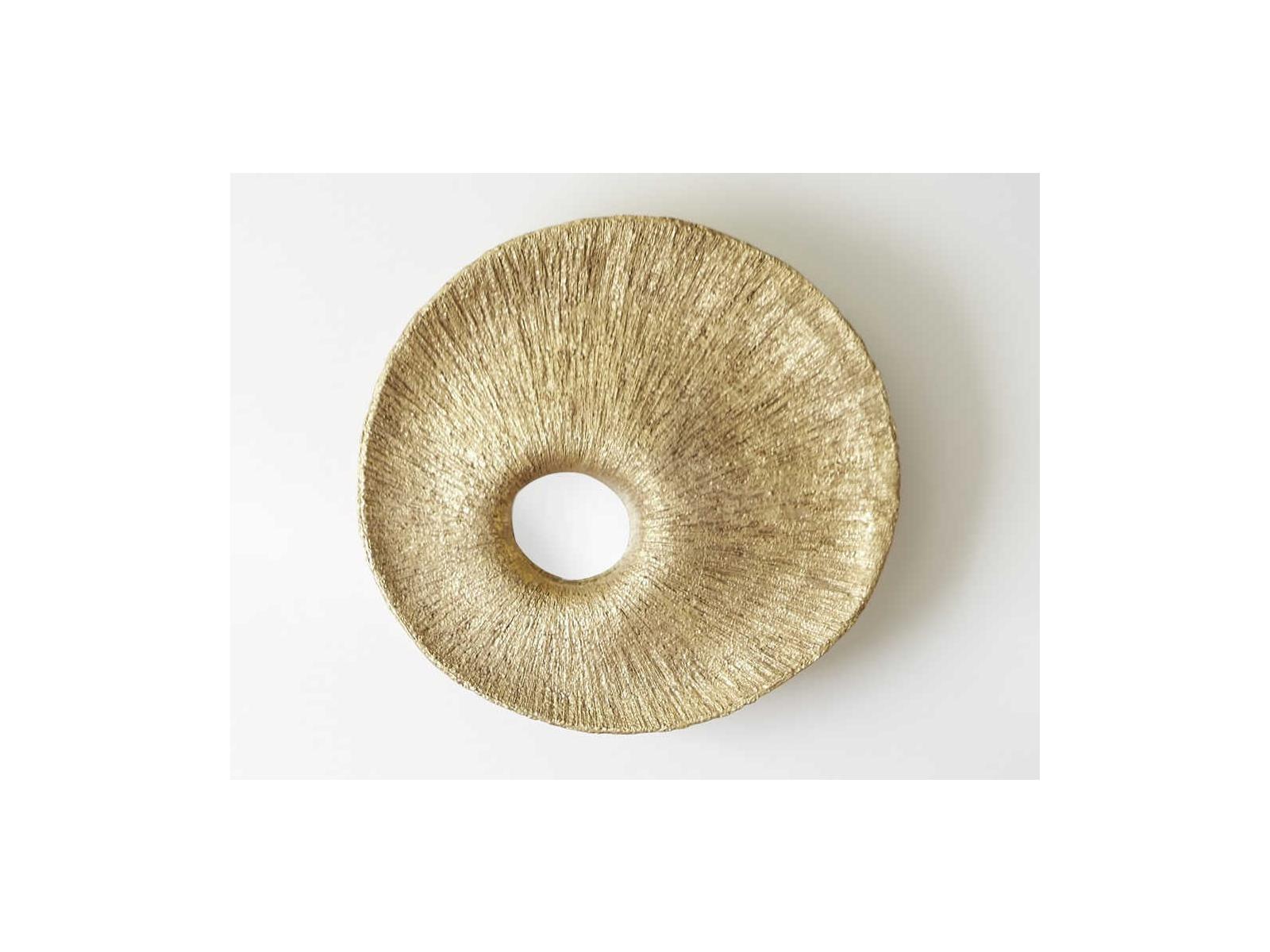 Phillips Collection Gold Leaf Round Wall Mirror