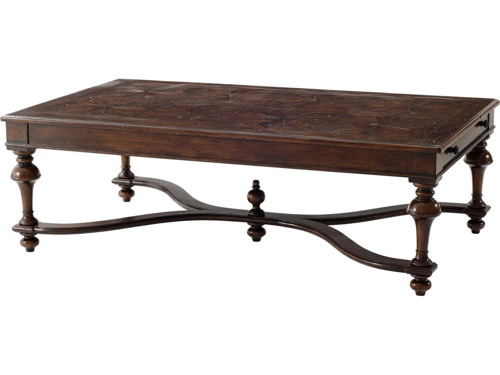 Theodore Alexander The Rustic Parquetry Cocktail Table — William