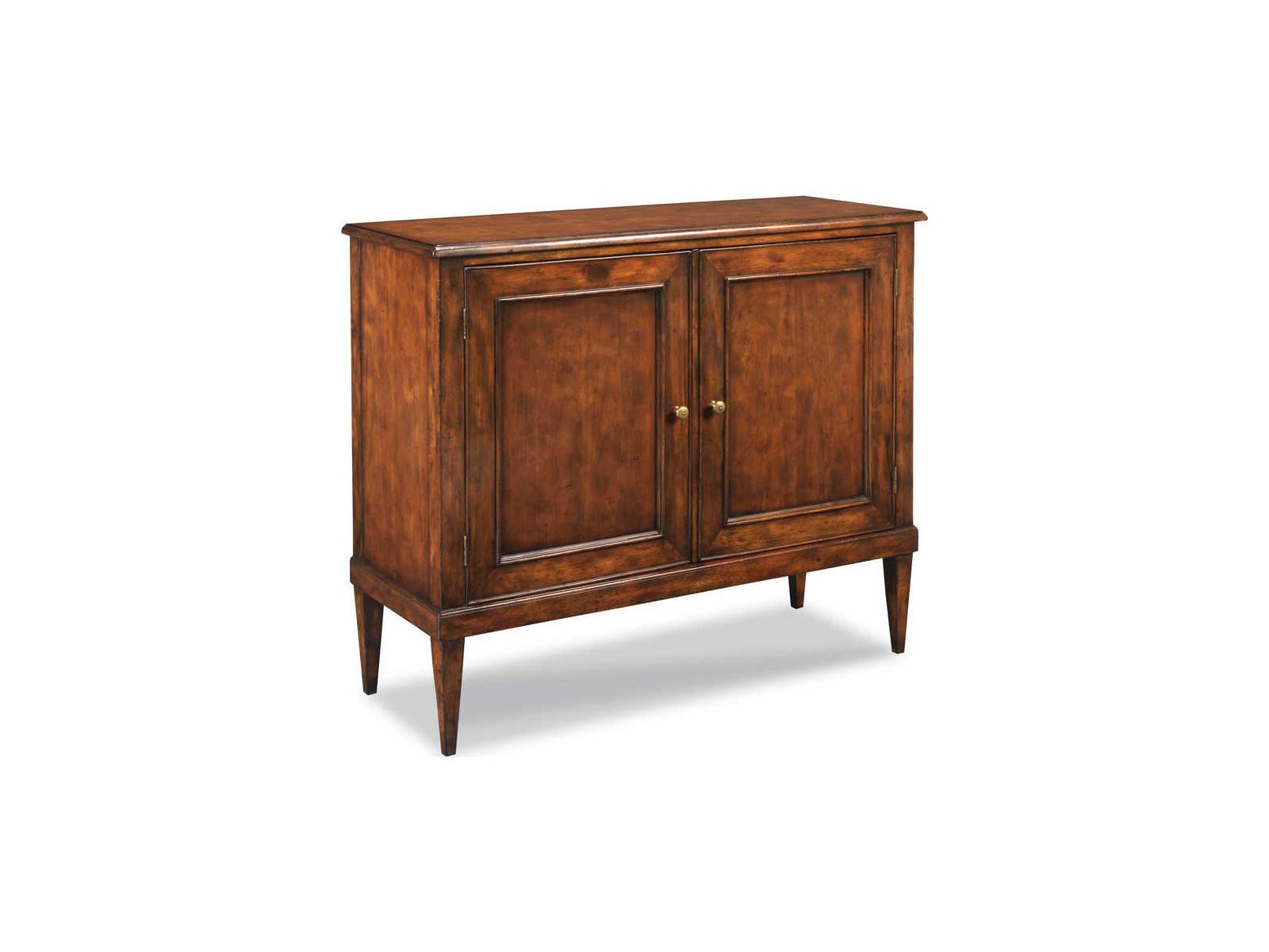 Woodbridge Cerise Bordeaux Brown Hardwood Accent Chest