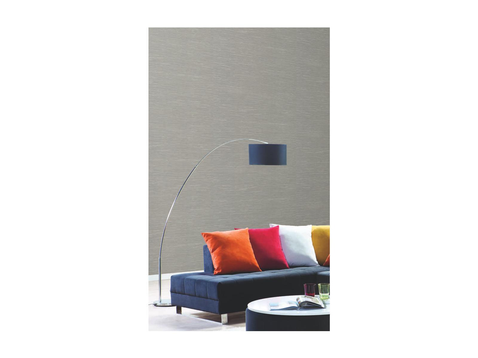 York Wallcoverings Color Digest Gray Ramie Weave Wallpaper