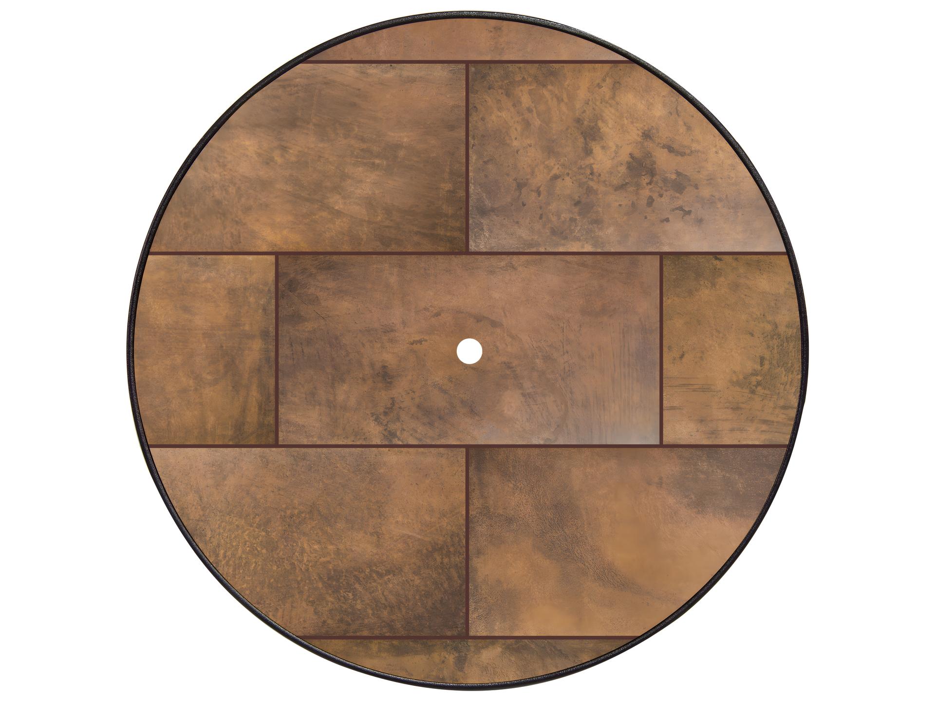 OW Lee City Porcelain Round Table Top with Umbrella Hole