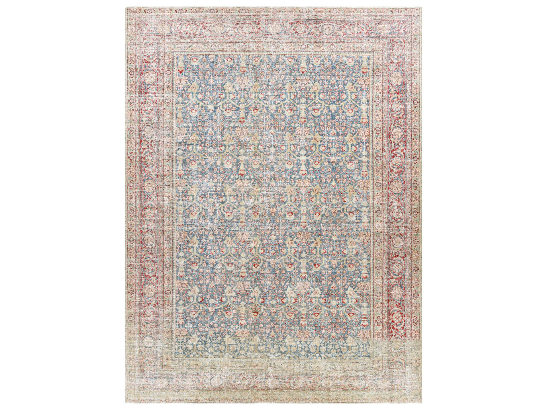 Surya Antique One Of A Kind Floral Area Rug