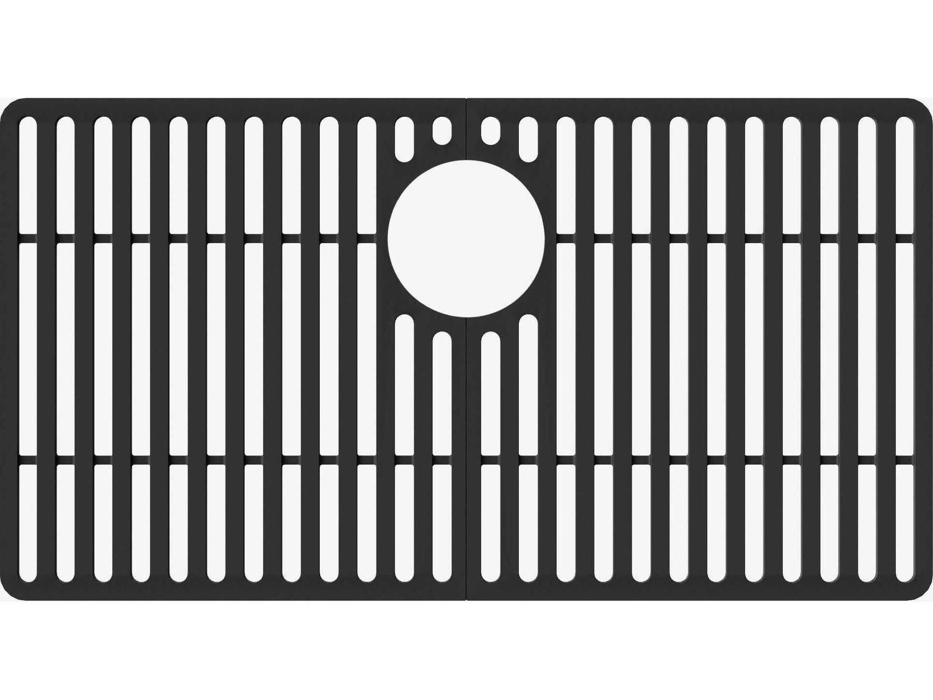 Vigo Matte Black Silicone Protective Bottom Grid For Single Basin Sink