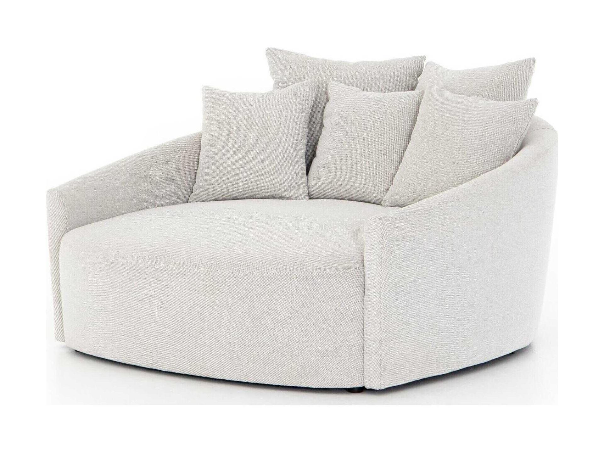 Four Hands Atelier Chloe Delta Bisque Cream Upholstered Chaise