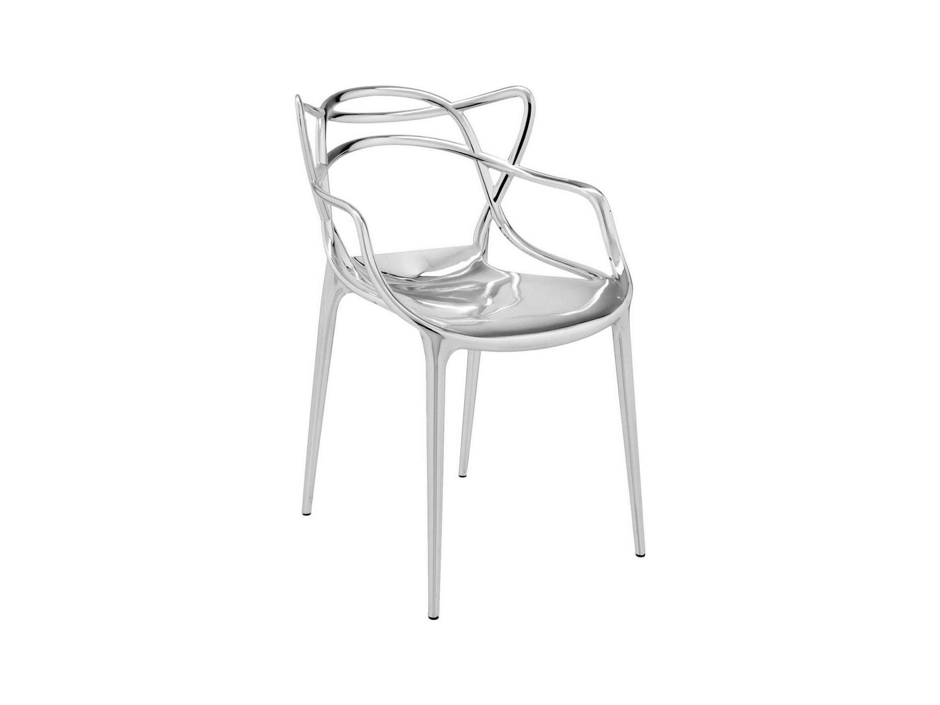 Kartell Masters Gray Arm Dining Chair  (Sold in 2)