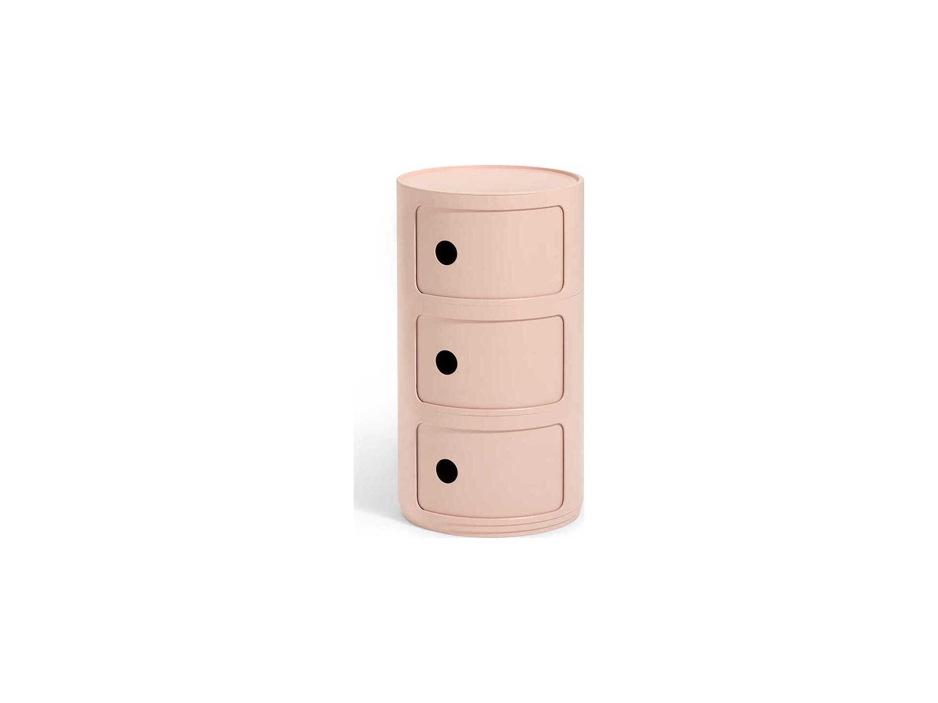 Kartell Componibili Bio Pink File Cabinet