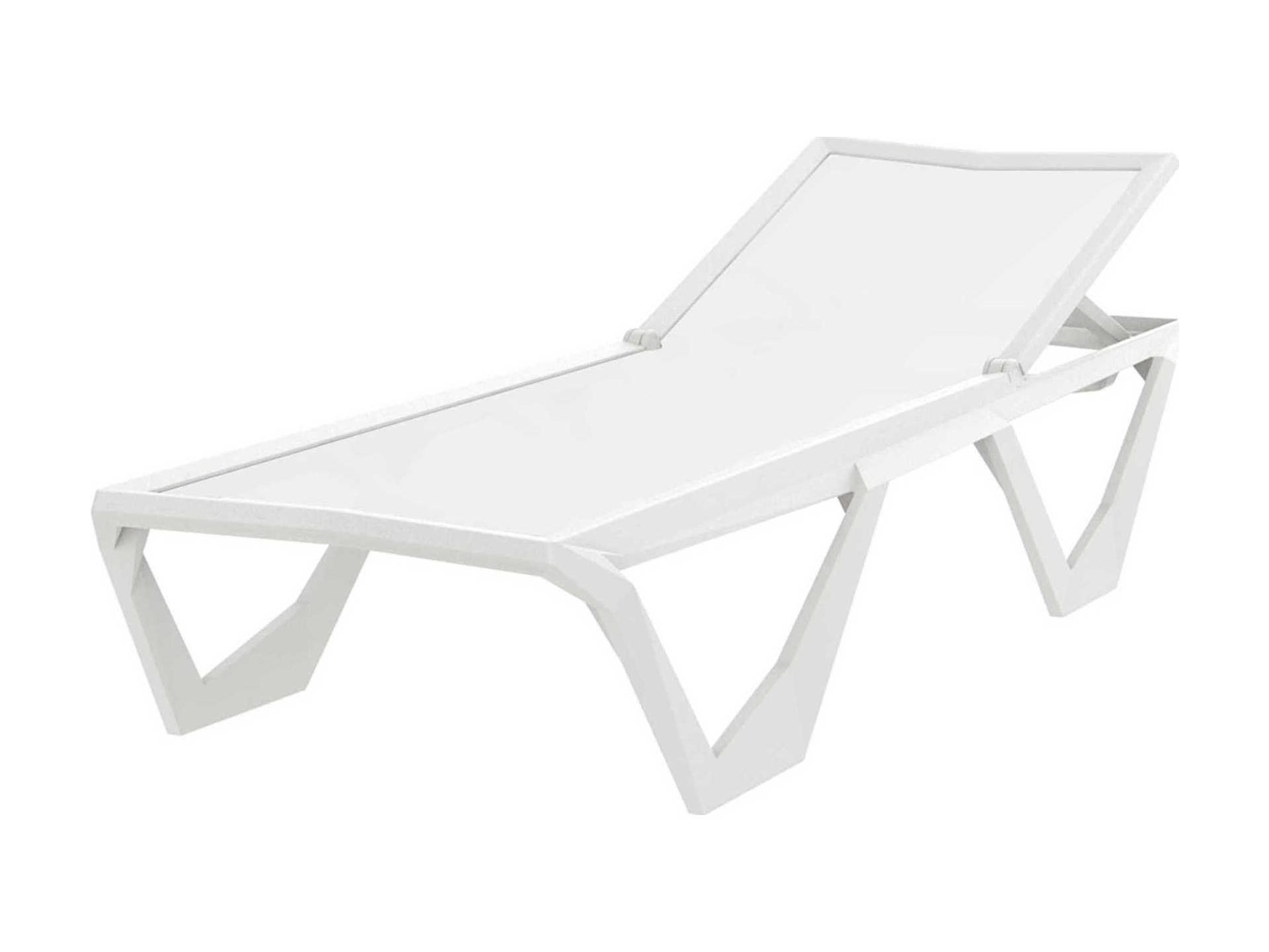 Vondom Voxel White Chaise Set of 2