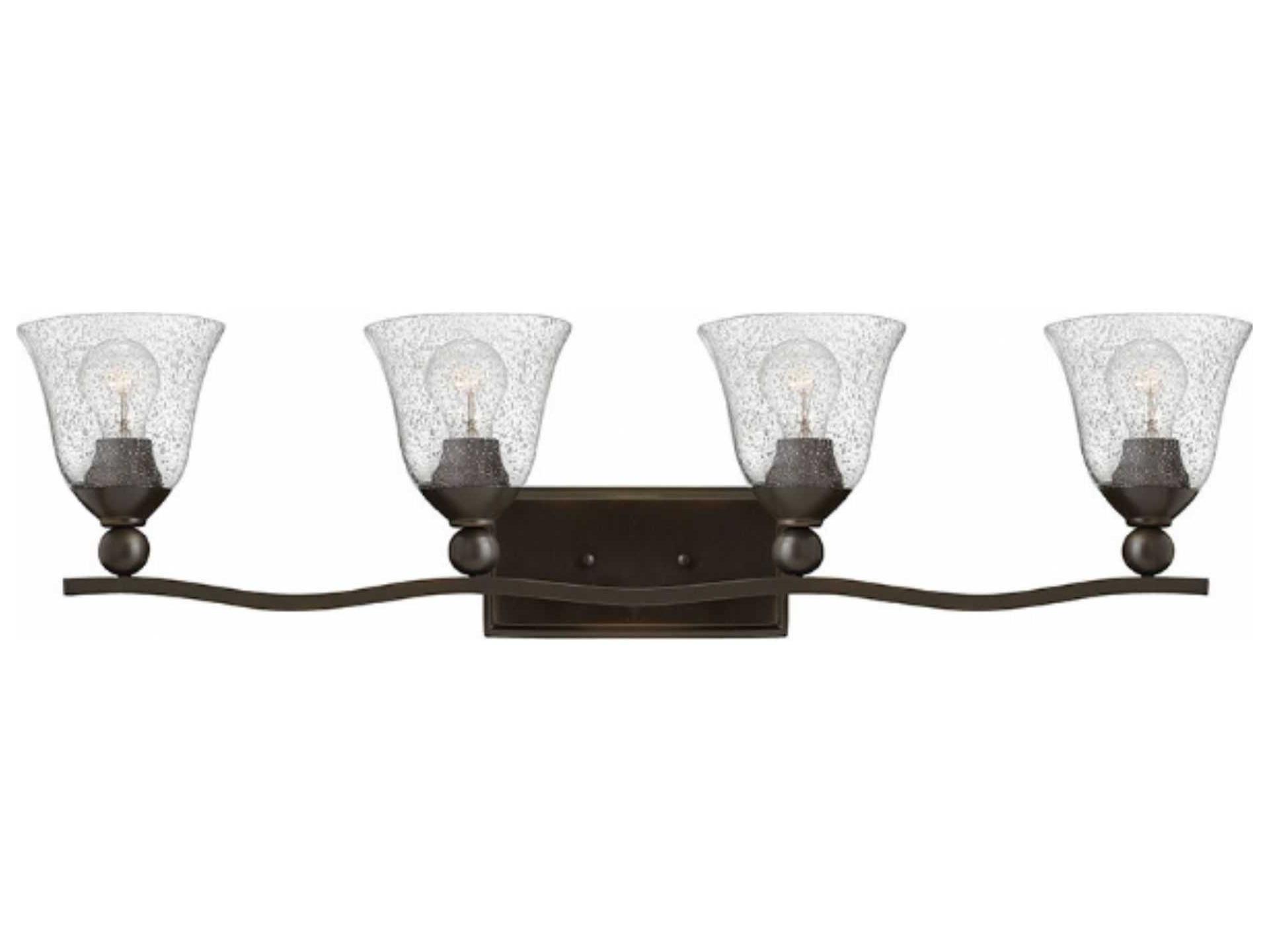 Hinkley Bolla Olde Bronze Glass Vanity Light
