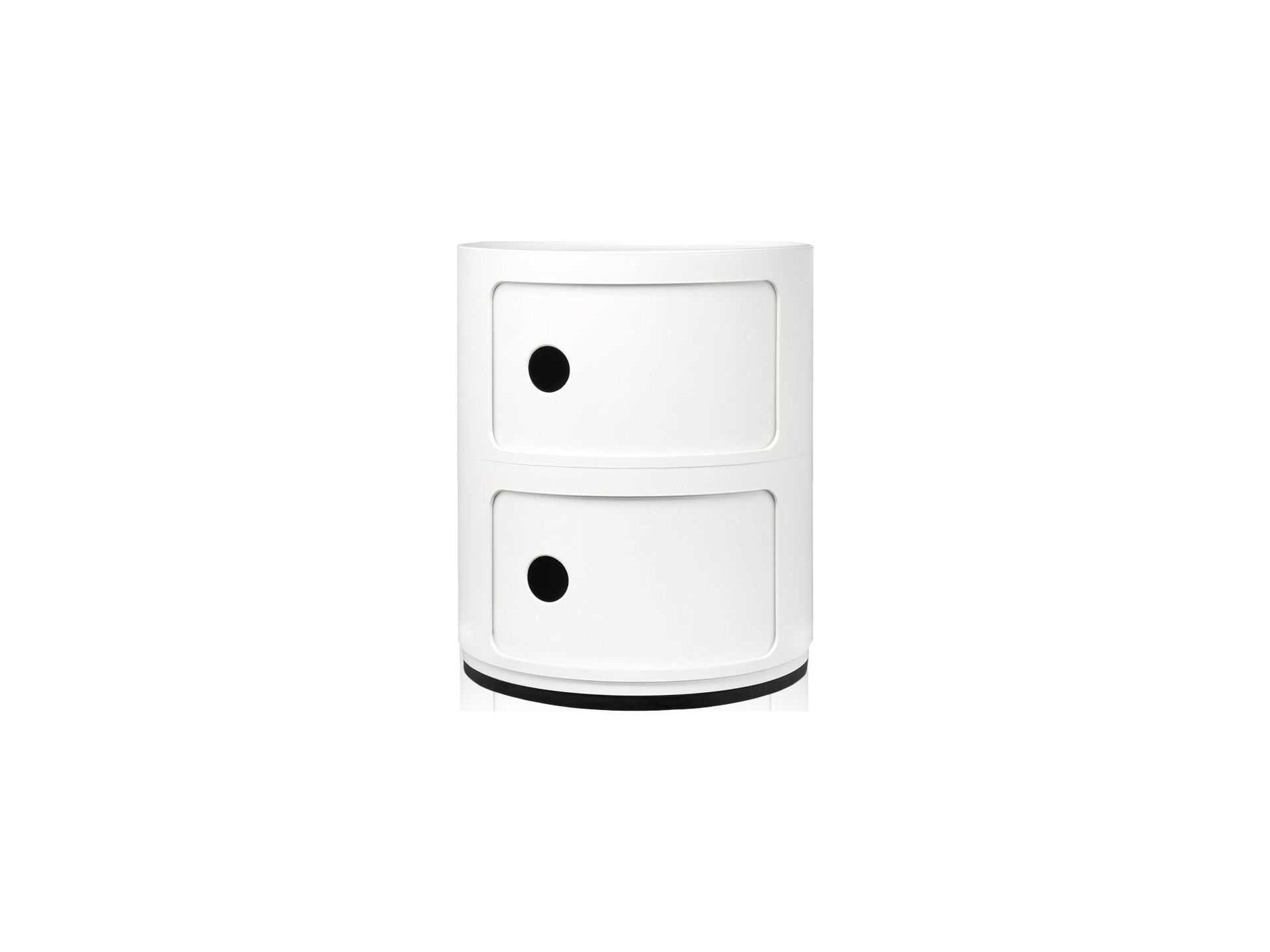 Kartell Componibili White File Cabinet
