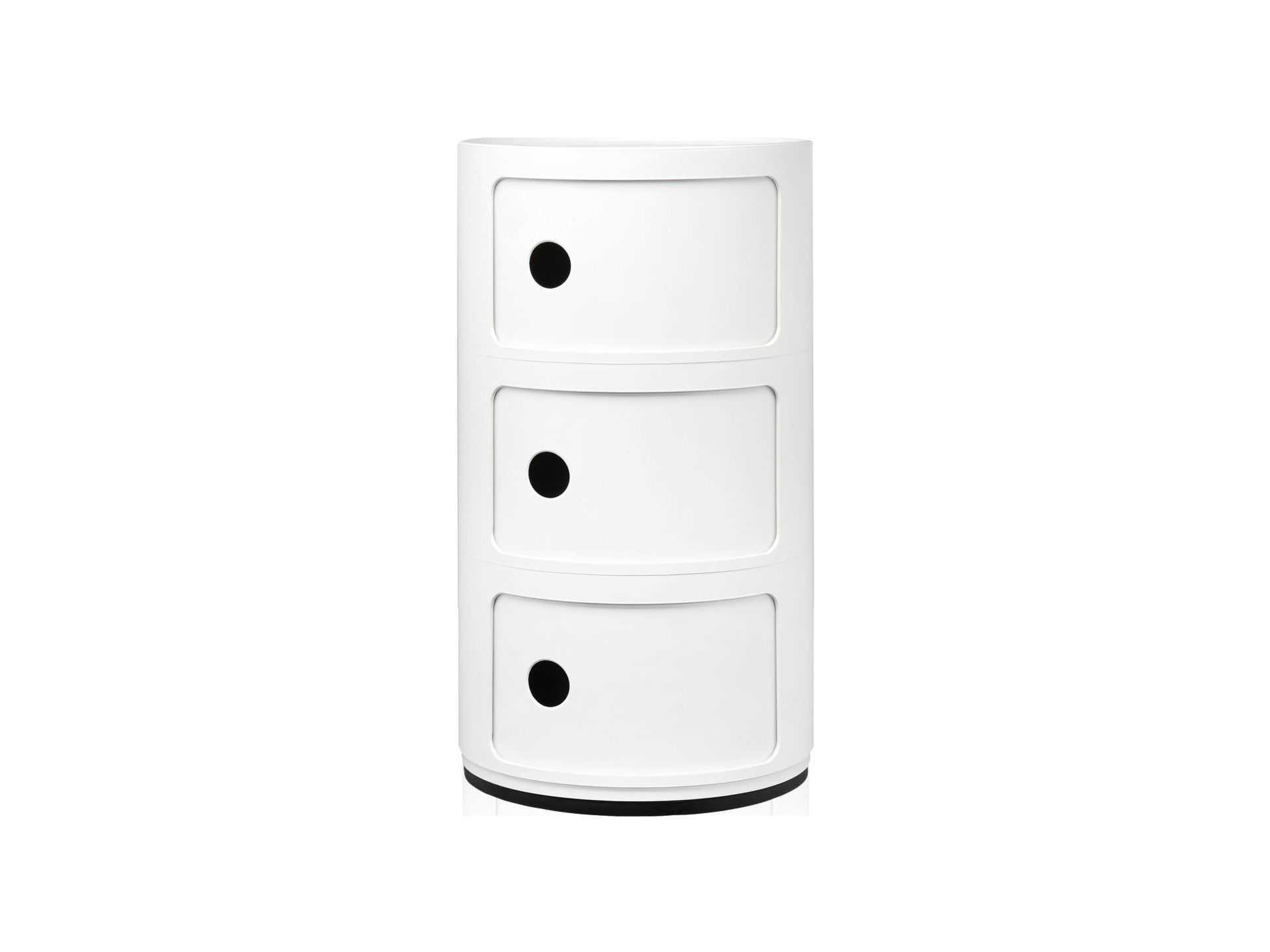 Kartell Componibili White File Cabinet