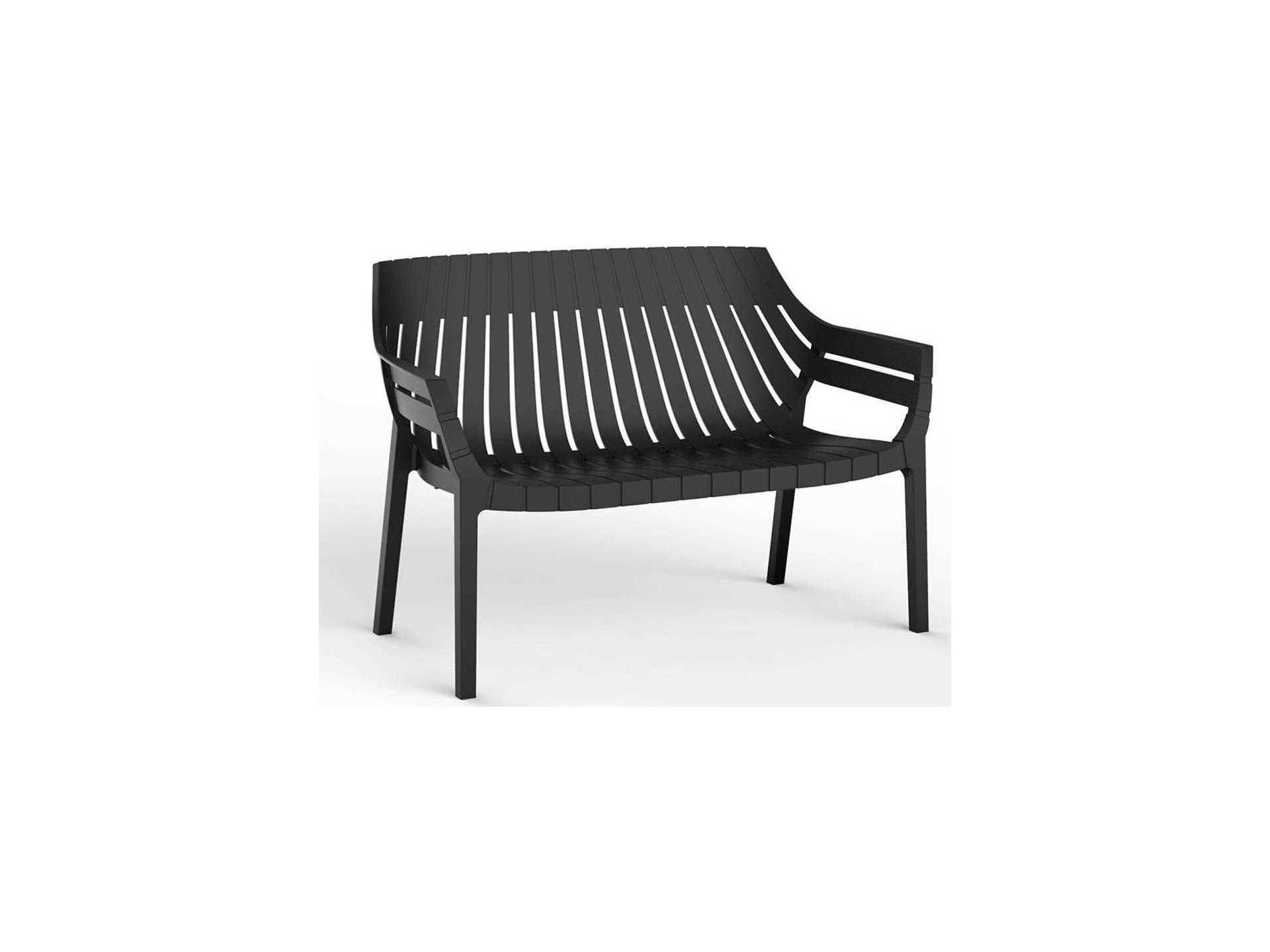 Vondom Spritz Black Chair and a Half Set of 4