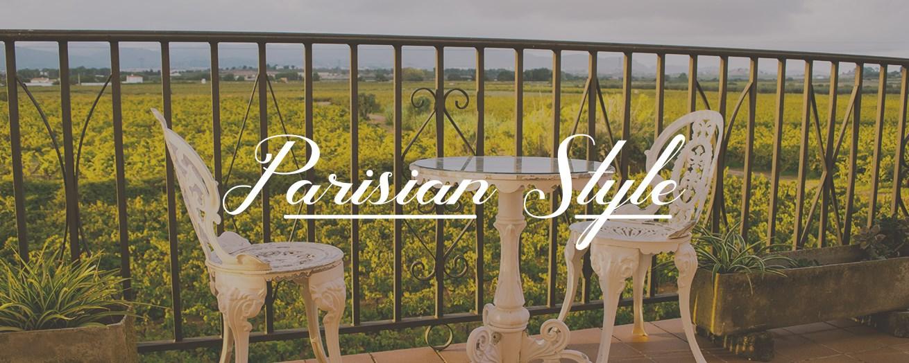 Parisian Style Outdoor Furniture