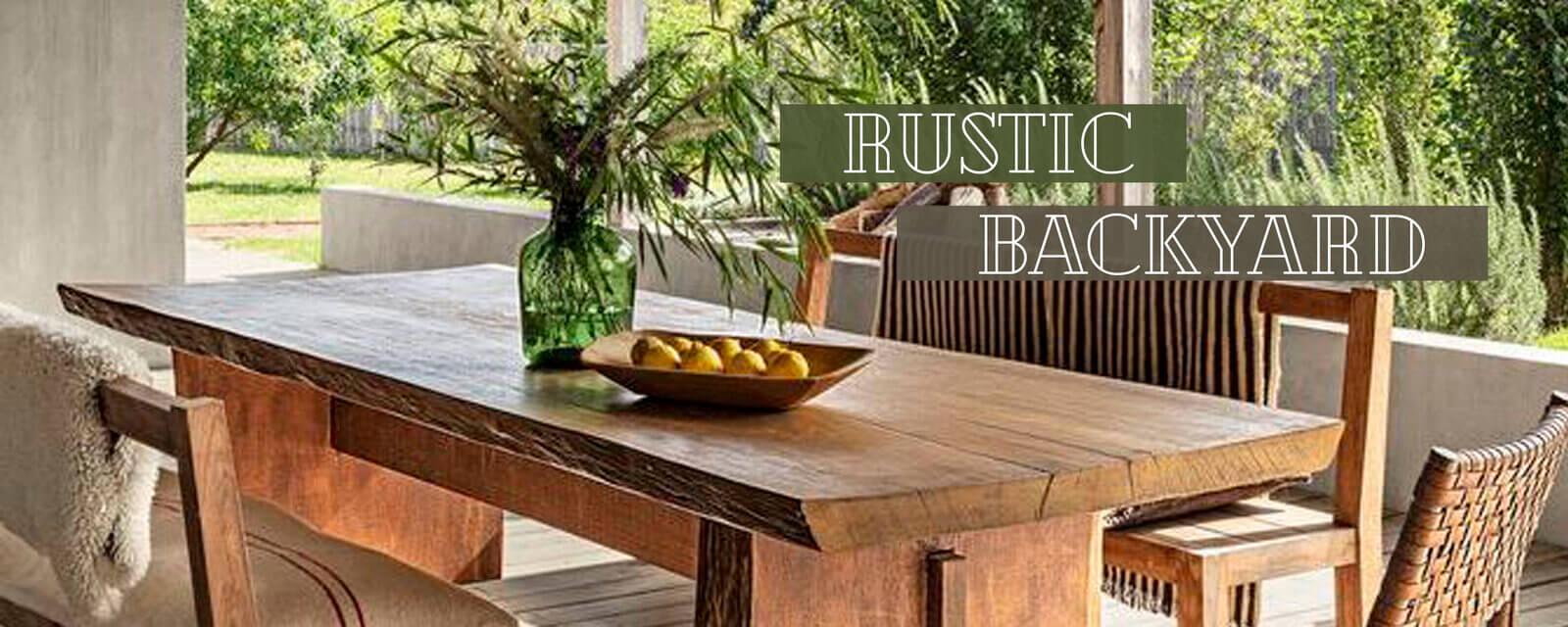 Rustic Backyard