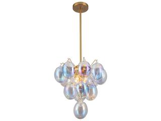 Artcraft Globo 5-Light Brass Chandelier