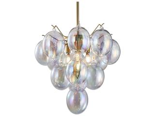 Artcraft Globo 5-Light Brass Chandelier