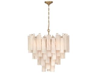 Artcraft Sophia 16-Lights Brushed Brass Chandelier