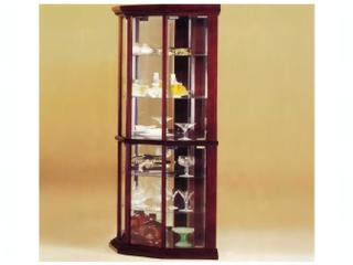 Acme Furniture Solid Wood Cherry Display Cabinet