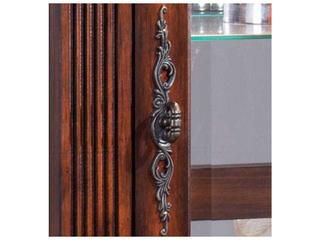 Acme Furniture Birch Wood Cherry Display Cabinet