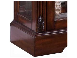 Acme Furniture Birch Wood Cherry Display Cabinet