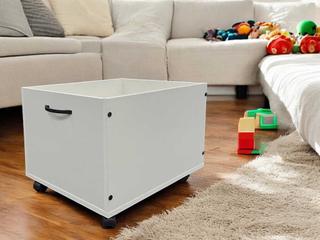 Acme Furniture Aurea Cherry Oak White Toy Boxes Set of 2