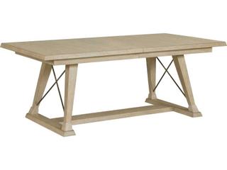 Vista Clayton Rectangular Wood Oyster Dining Table