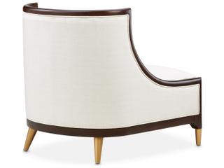 Luxecor Gilded Cream Accent Chair