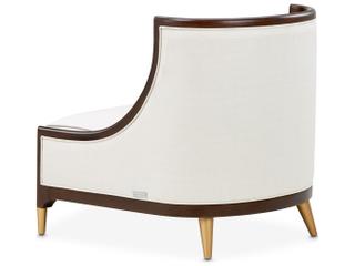 Luxecor Gilded Cream Accent Chair